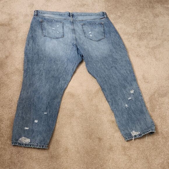 KanCan Light Wash Distressed Skinny Jeans Size 20 - Picture 7 of 11